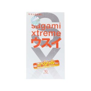 Bao cao su Sagami Xtreme – Siêu mỏng ôm sát – Hộp 10 cái