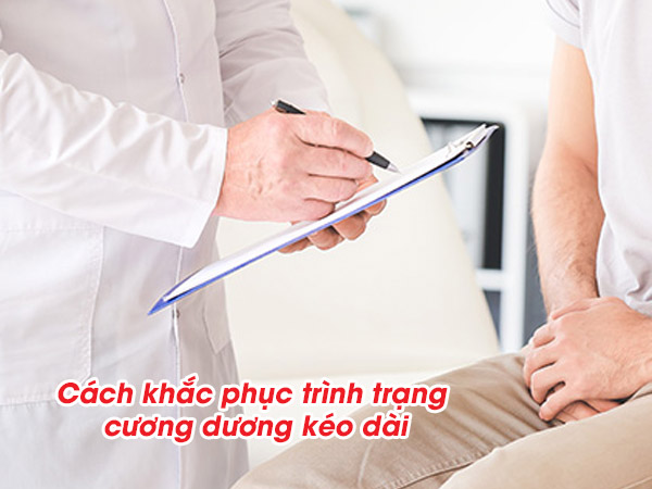 Cách khắc phục trình trạng cương dương kéo dài