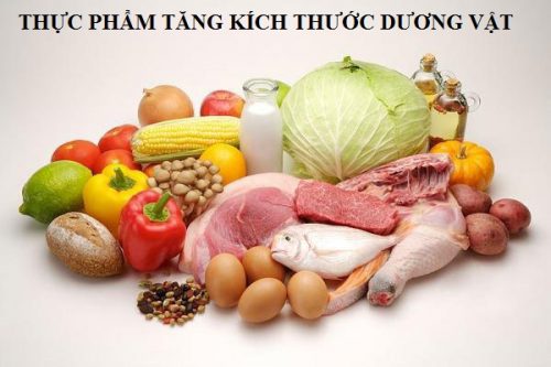 Cách giúp dương vật to hơn bằng thực phẩm