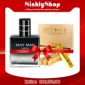 Combo kích dục nữ siêu mạnh Sexy Man và Gold Fly
